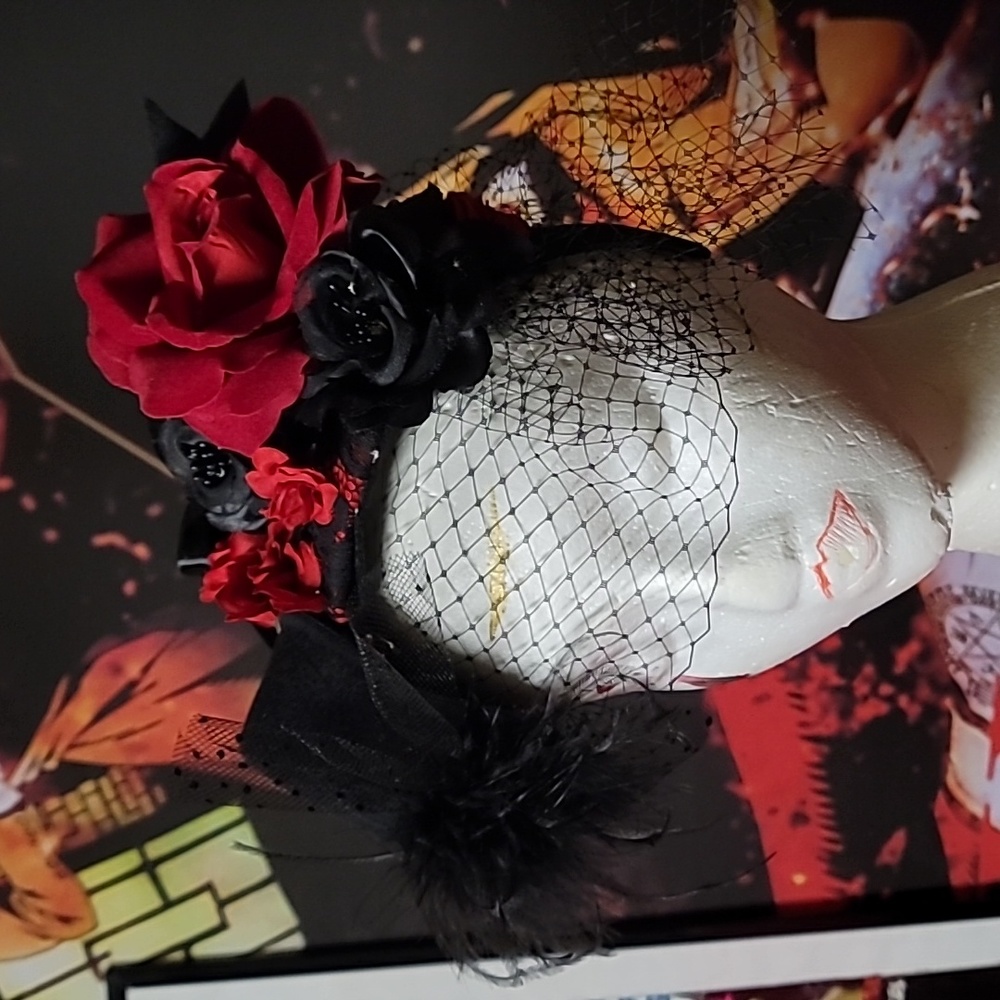 Custom Goth Victorian Headpiece